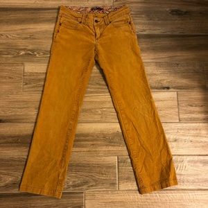 Corduroy Mustard Pants